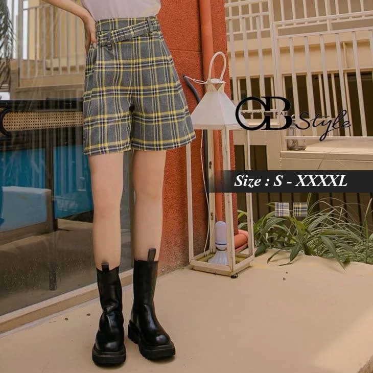 Shop the latest men’s styles at unbelievable prices.  CHECKED A-LINE WIDE SHORTS