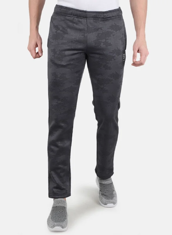 Upgrade your wardrobe with stylish men's apparel – now on sale!  Men Grey Smart Fit Track Pant