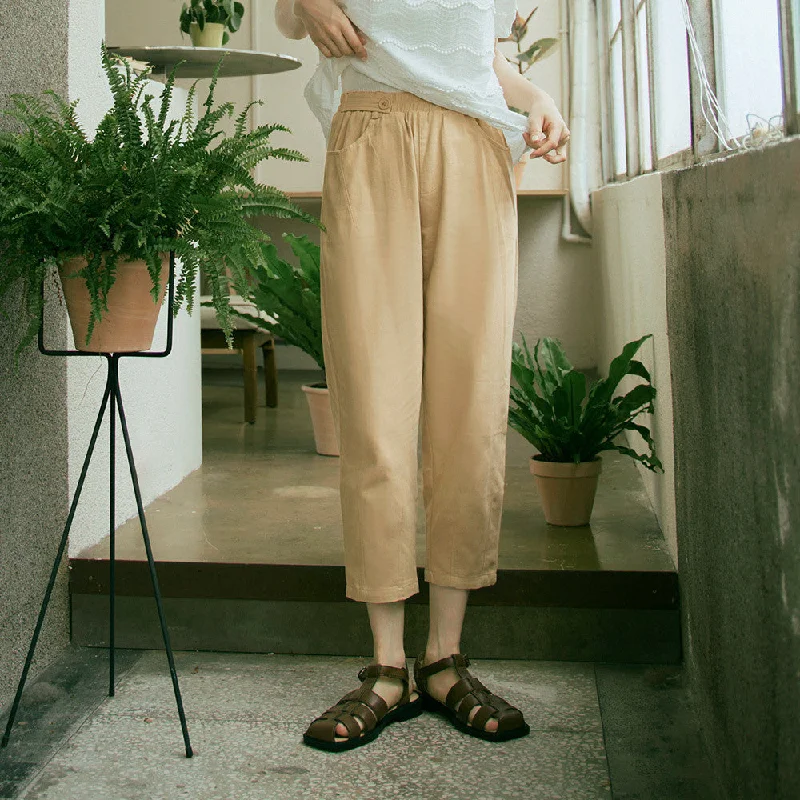 Upgrade your wardrobe with stylish clothing at discounted prices.  Ob Design Women Casual Cotton Elastic Waist Harem Long Pants Trousers Plus Size