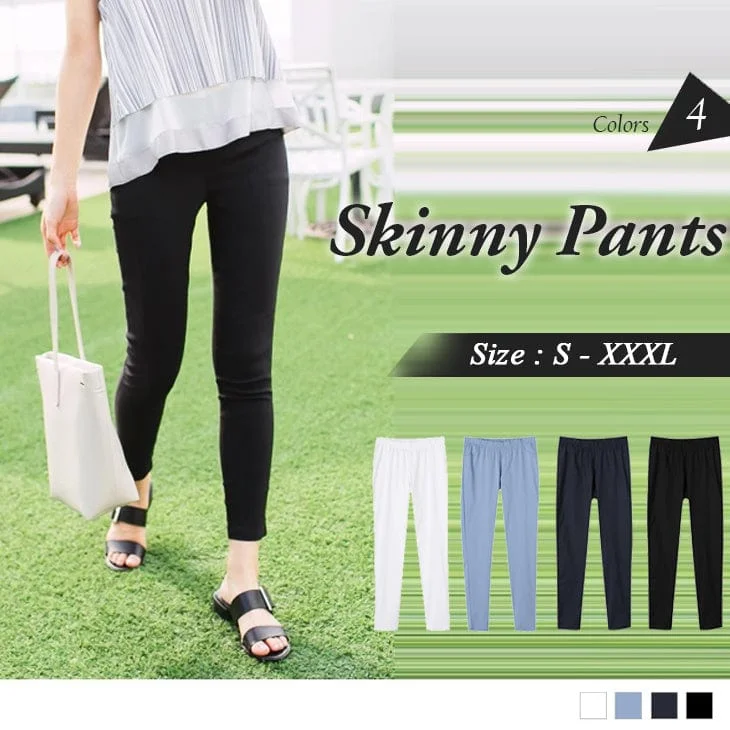 Shop the latest seasonal clothing sale – Big savings on stylish outfits.  ELASTIC WAIST SLIMMING LONG PANTS