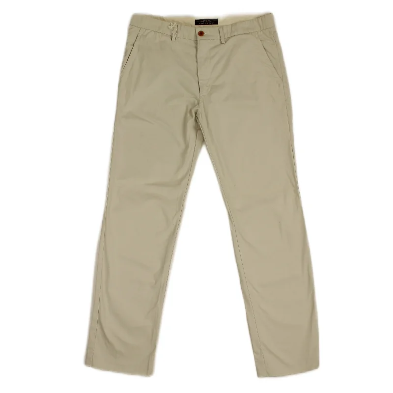 Shop online now for exclusive savings on men’s  clothing.  Beige Cotton Pants