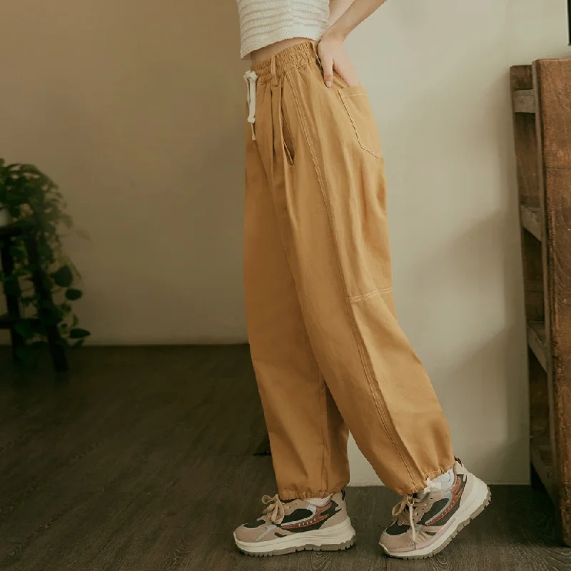 Save on trendy clothing for every season –Shoppers get exclusive deals.  Casual Loose Fit Multi-Pocket Pleated Drawstring Cuff Harem Pants