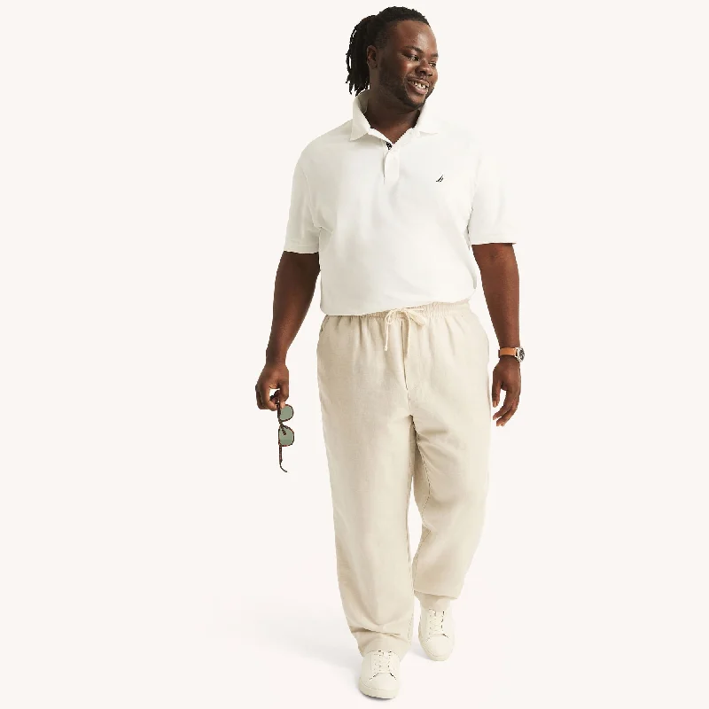 Refresh your wardrobe with the best deals on men's fashion. Nautica Mens Big & Tall Linen Drawstring Pant Refresh your wardrobe with the best deals on men's fashion. Nautica Mens Big & Tall Linen Drawstring Pant