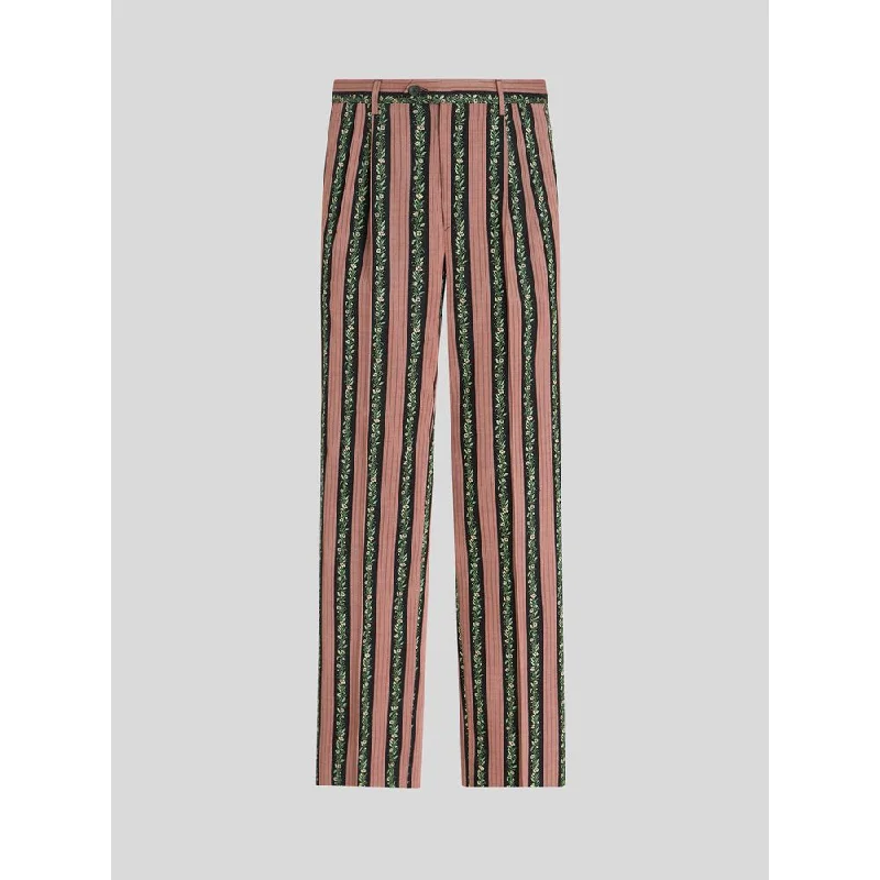 Special offers on the latest clothing collections – Don’t miss out! STRIPED FLORAL JACQUARD TROUSERS Special offers on the latest clothing collections – Don’t miss out! STRIPED FLORAL JACQUARD TROUSERS