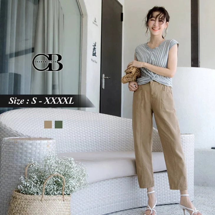 Shop men’s fashion at discount prices and save up to 70%!  COTTON PURE COLOR PANTS