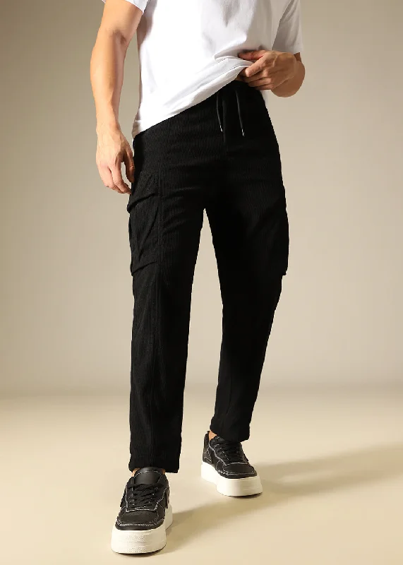 Don’t wait – Shop now for limited-time discounts on trendy clothing.  Black Pocket Cargo Corduroy Pant
