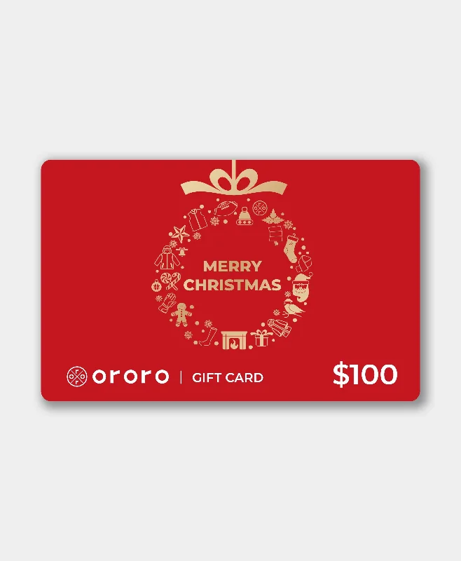Save on men’s formal wear – perfect for your next event!  ororo Gift Card - $100/$200 (Physical Card)