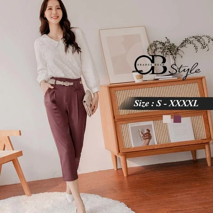 Get trendy clothes for less – Big savings on fashion basics! ORANGEBEAR STRAIGHT PANTS WITH BELT Get trendy clothes for less – Big savings on fashion basics! ORANGEBEAR STRAIGHT PANTS WITH BELT