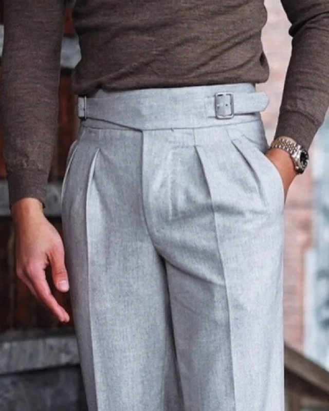 Save up to 60% on new arrivals in clothing – Shop now! Gurkha Pant in Vitale Barberis Canonico - Flannels Light Grey Save up to 60% on new arrivals in clothing – Shop now! Gurkha Pant in Vitale Barberis Canonico - Flannels Light Grey