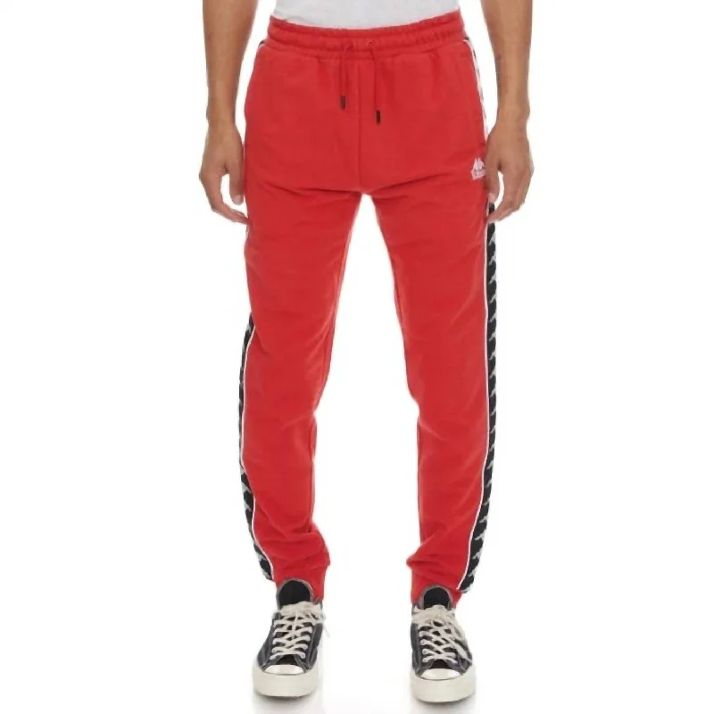 Exclusive deals on men’s fashion – Shop now and save big!  Men's 222 Banda Alanz 2 Sweatpants In Red/black