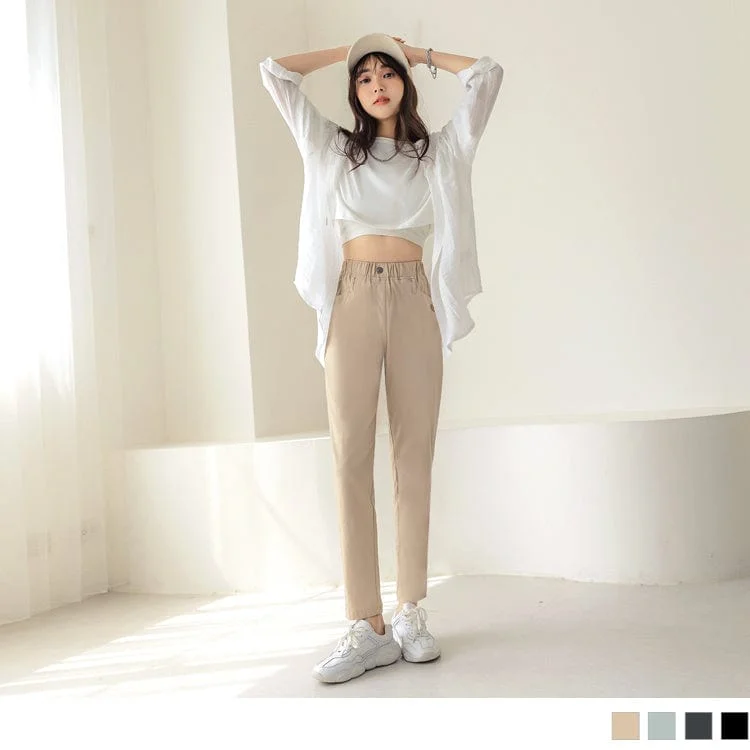 Massive markdowns on clothing items you love – Hurry before they’re gone!  MEDIUM WAIST ELASTIC WAIST COTTON HAREM PANTS