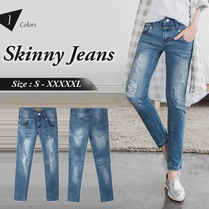 Shop the best in men’s fashion for less – limited-time sale!  WORN-OUT SKINNY JEANS