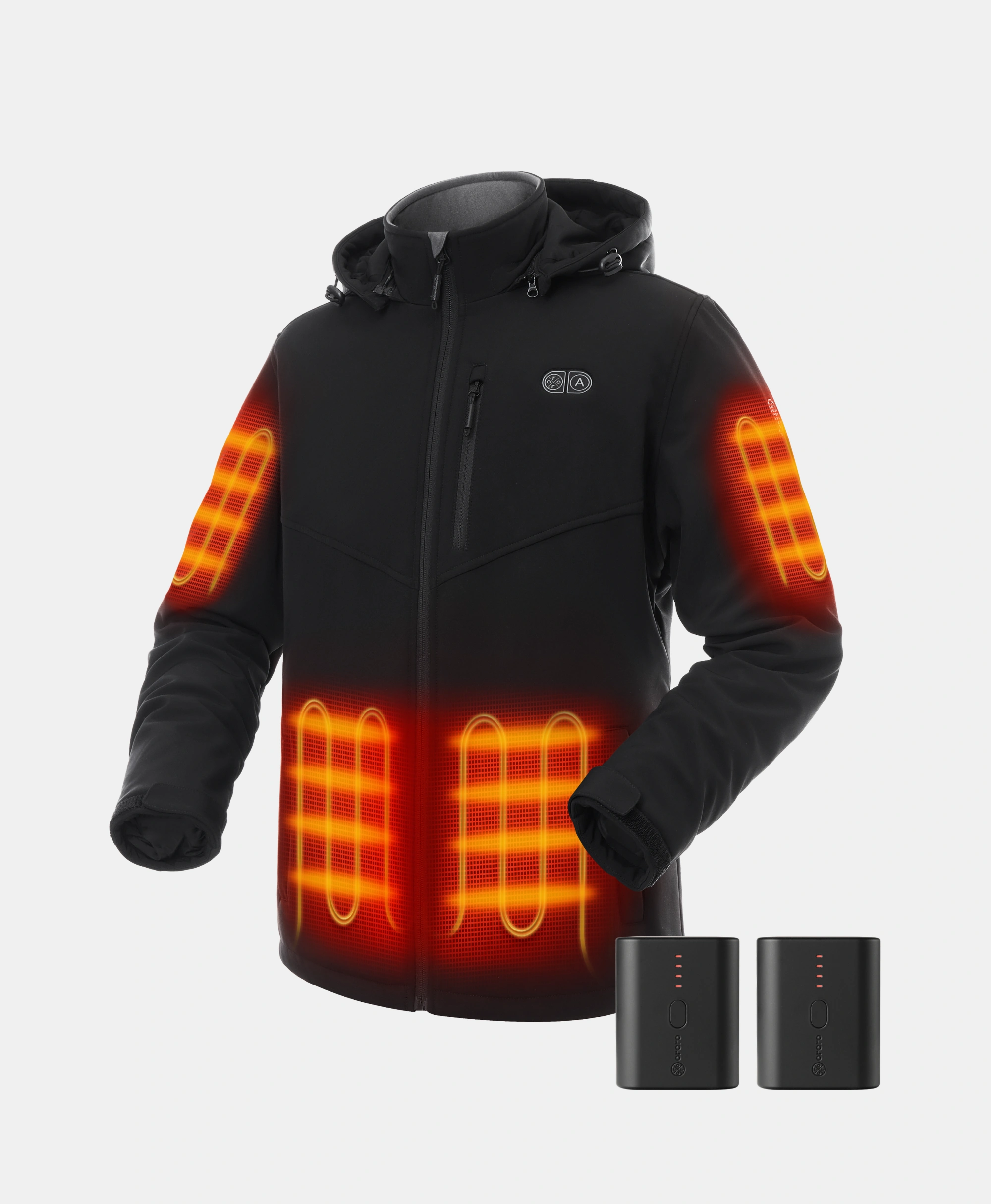 Shop the best clothing sales of the year! Bundle Deal - Men's Heated Dual Control Jacket (Pocket Heating) & Extra Mini 5K Battery Shop the best clothing sales of the year! Bundle Deal - Men's Heated Dual Control Jacket (Pocket Heating) & Extra Mini 5K Battery