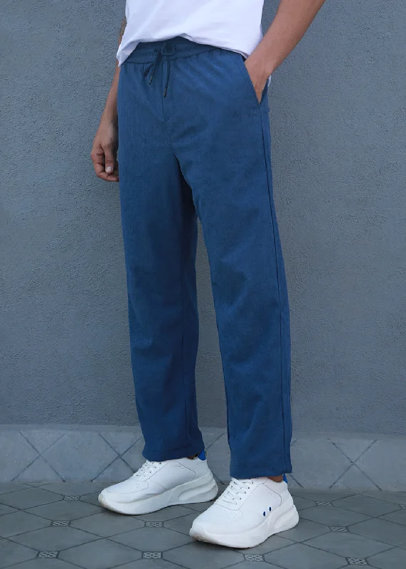 Shop exclusive offers on men’sapparel   Cobalt Blue Pin Stripe Corduroy Pant