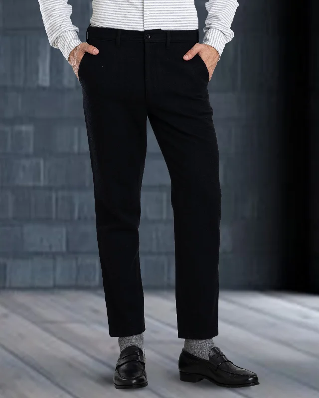 Save on stylish, high-quality clothing for every occasion –  Black Wool Chino