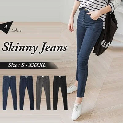 Save on stylish, high-quality clothing for every occasion – HIGH-WAISTED STRETCH SKINNY JEANS Save on stylish, high-quality clothing for every occasion – HIGH-WAISTED STRETCH SKINNY JEANS