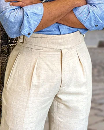 Limited-time offer – Shop top-rated clothing with massive discounts! Gurkha Pants Linen Vintage Cream Birdseye Limited-time offer – Shop top-rated clothing with massive discounts! Gurkha Pants Linen Vintage Cream Birdseye