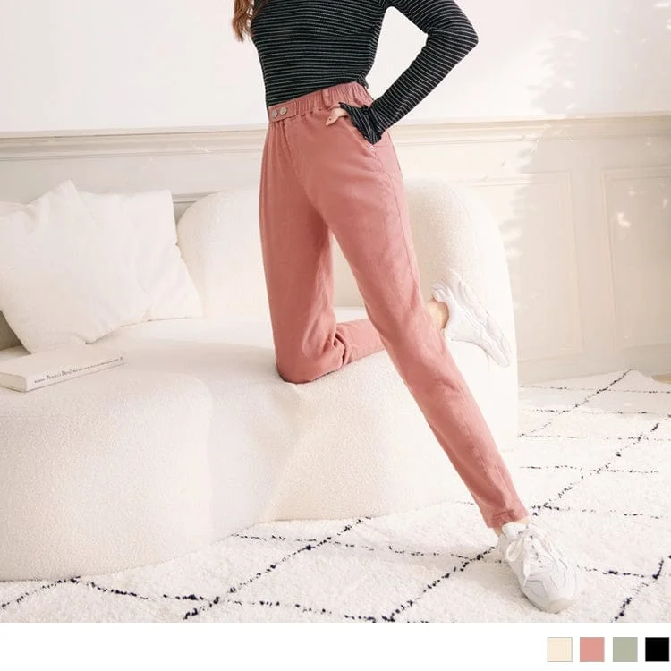 Don’t miss out – Limited-time   CASUAL MEDIUM WAIST SLIM HAREM LONG PANTS