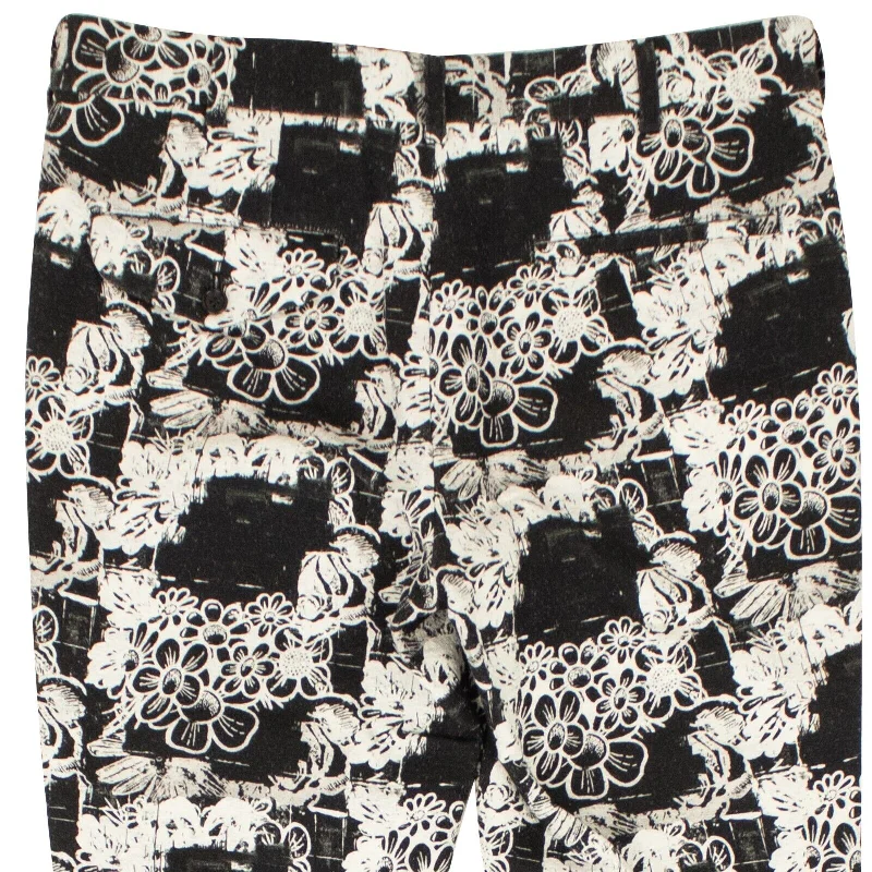 Seasonal clearance – Save on all clothing essentials this weekend. Comme Des Garcons Cotton Floral Pants - Black/White Seasonal clearance – Save on all clothing essentials this weekend. Comme Des Garcons Cotton Floral Pants - Black/White