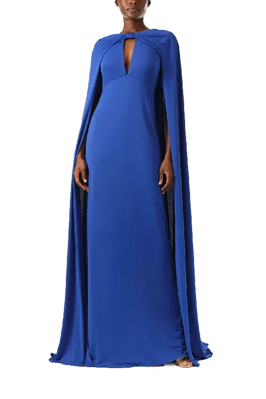 Cape Sleeve Gown