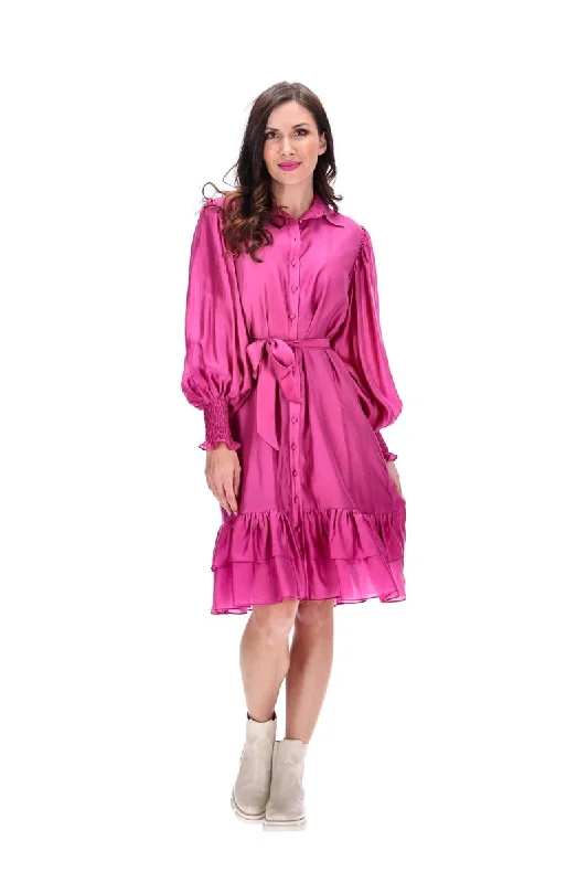 Noami Shirt Dress Pink