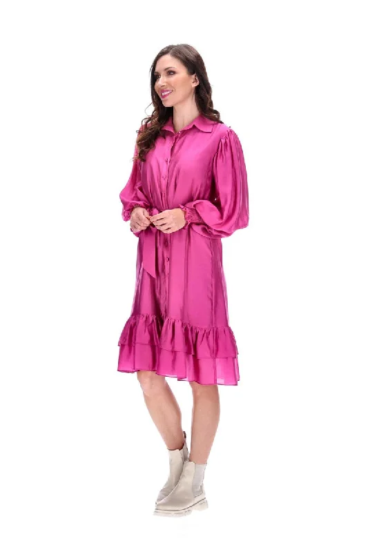 Noami Shirt Dress Pink