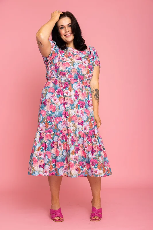 Freya Midi Dress Floral