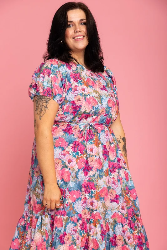 Freya Midi Dress Floral