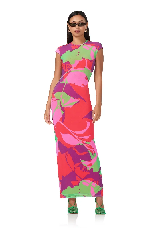 Cody Maxi Dress - Graphic Floral