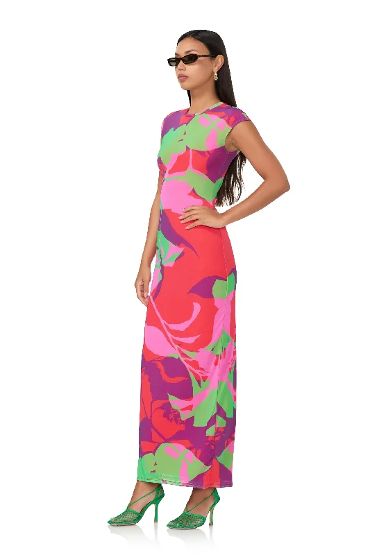 Cody Maxi Dress - Graphic Floral