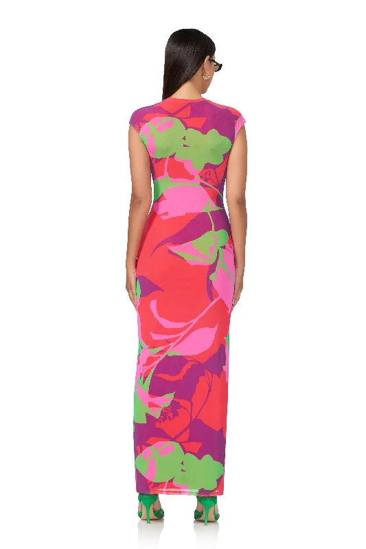 Cody Maxi Dress - Graphic Floral