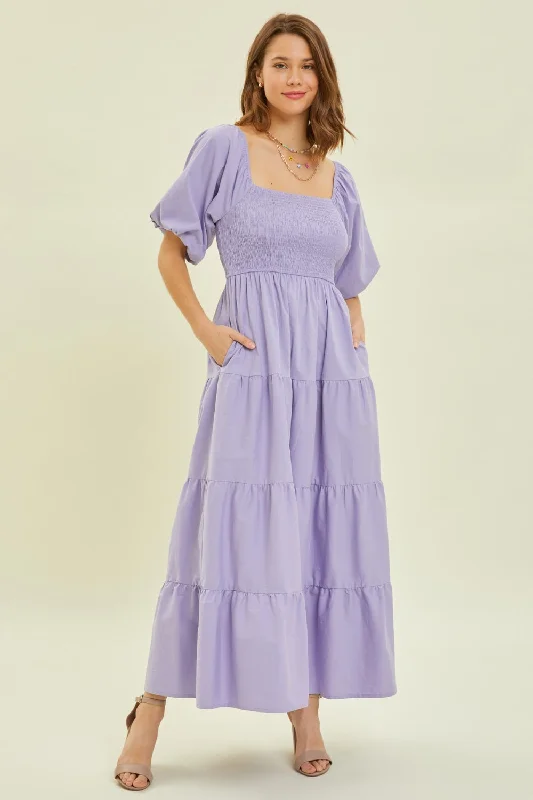 Heyson Ruffled Poplin Dress