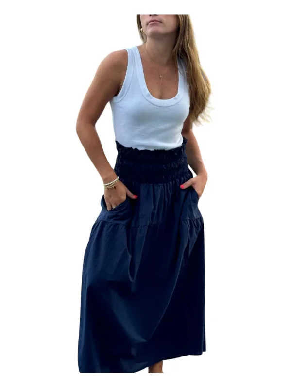 Athena Skirt In Navy