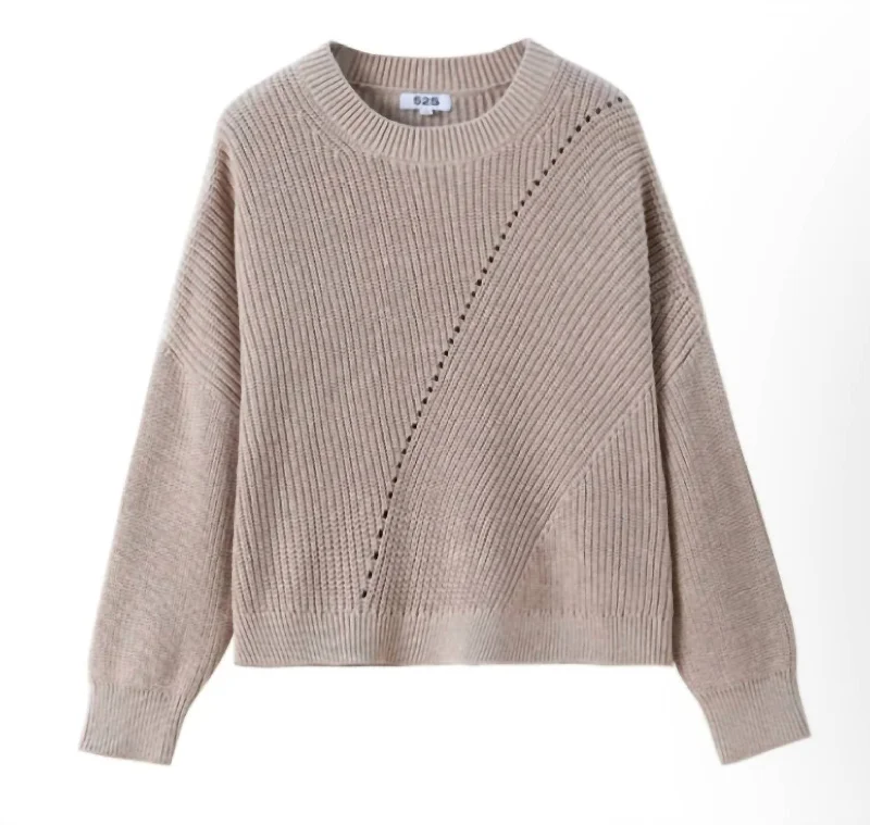 Charli Sweater In Cashew Heather