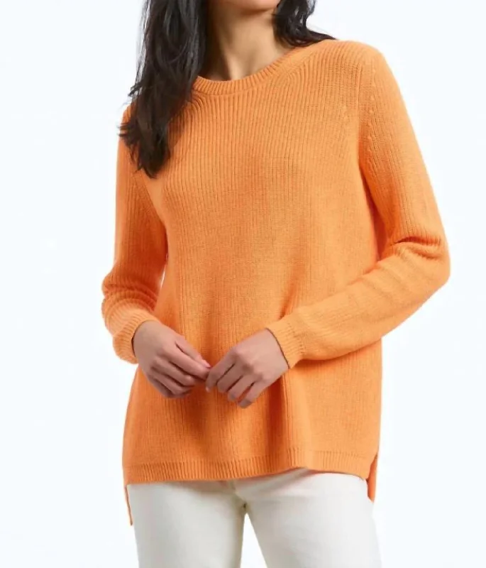 Emma Crewneck Sweater In Sorbet