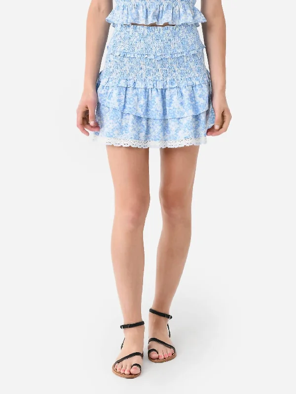 Ohana Skirt In Spa Blue