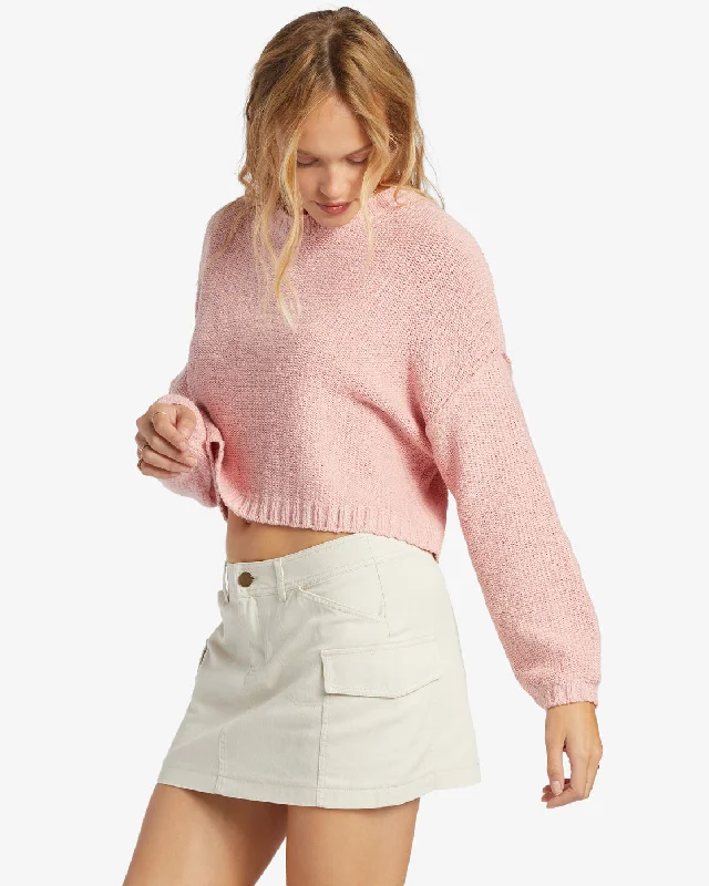 Shades Crew Neck Sweater - Light Sorbet