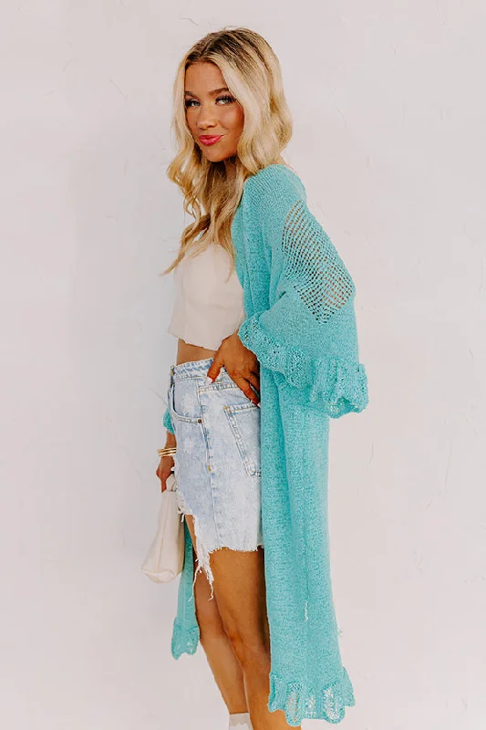 Summer Evening Breeze Knit Cardigan