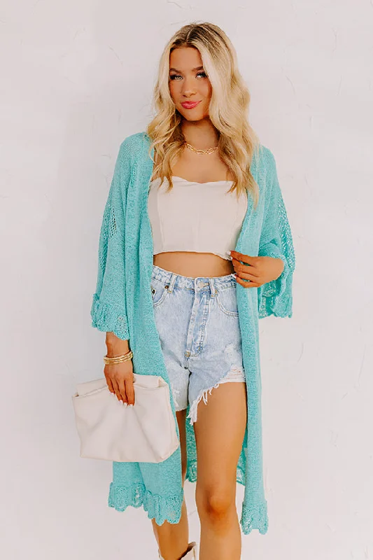 Summer Evening Breeze Knit Cardigan