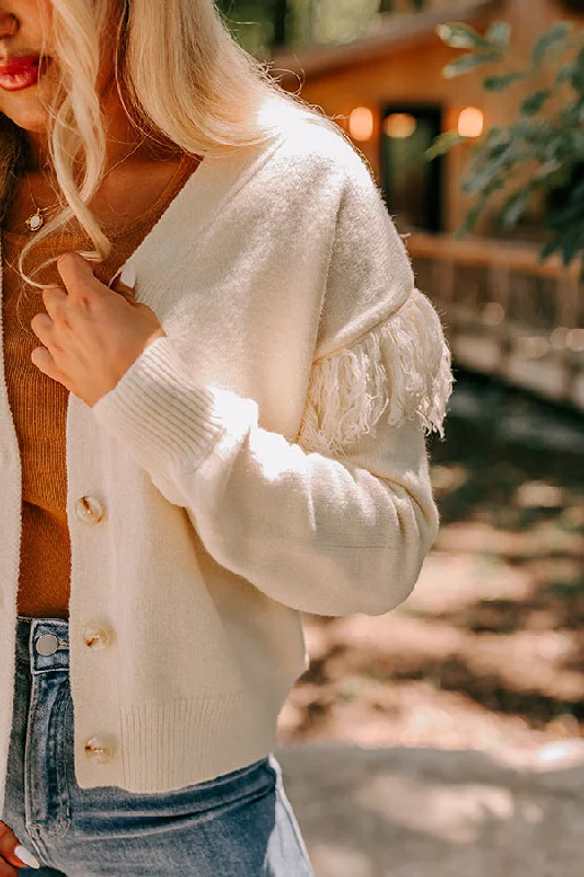 Sweet To Be Loved Cardigan In Cream