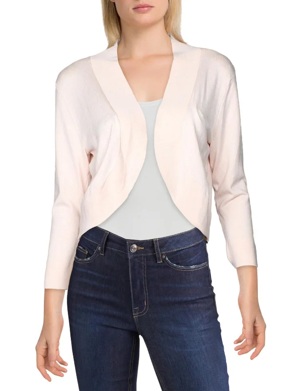 Womens Cropped Layering Shrug Sweater