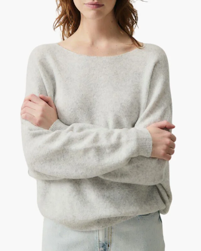 WOMEN'S JUMPER DAMSVILLE IN HEATHER GREY