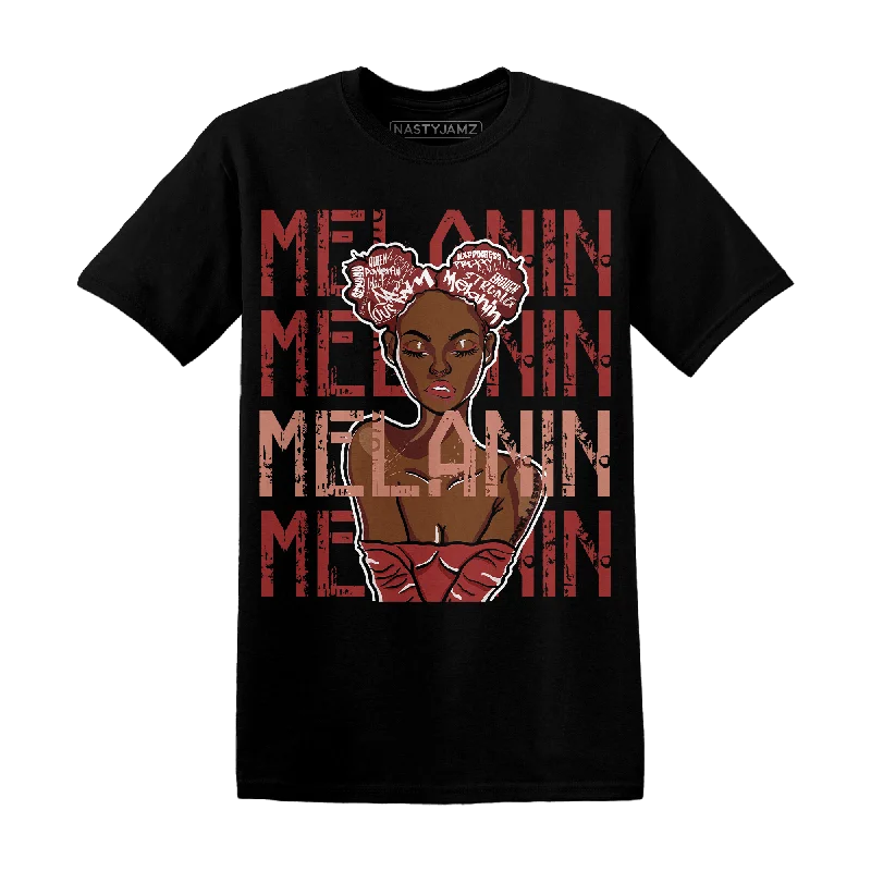 NastyJamz Dune Red 13s T Shirt Match Melanin Girl