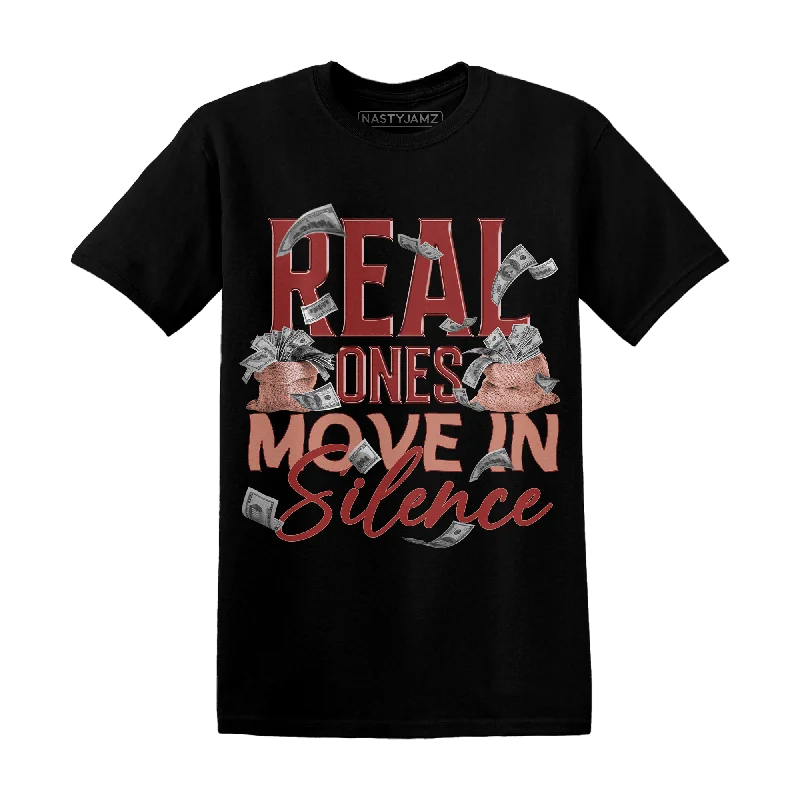 NastyJamz Dune Red 13s T Shirt Match Move In Silence Money