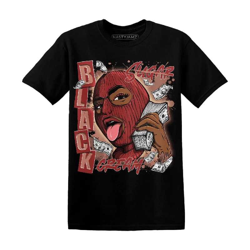 NastyJamz Dune Red 13s T Shirt Match No Sugar No Cream