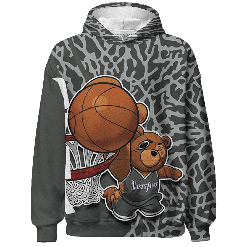 NastyJamz Fear Pack 3s Hoodie Match BER Dunk