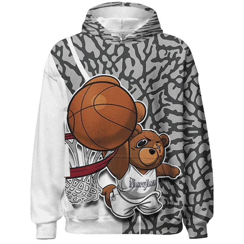 NastyJamz Georgia Peach 3s Hoodie Match BER Dunk