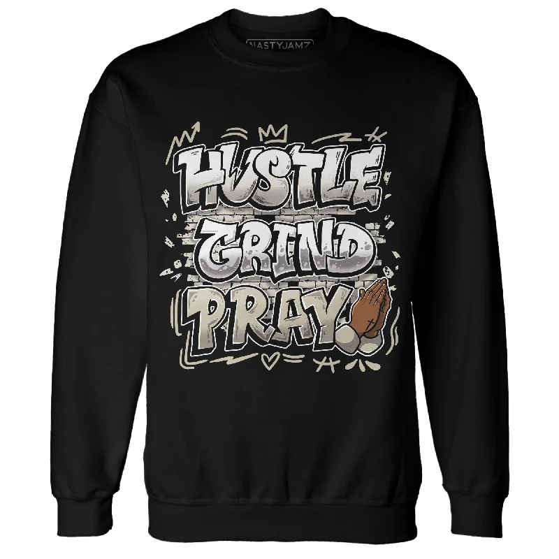 NastyJamz Gratitude 11s Sweatshirt Match Hustle Grind Pray