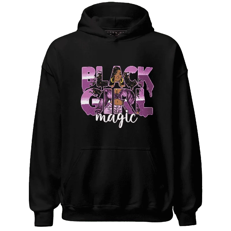 NastyJamz GS Hyper Violet 4s Hoodie Match Black Girl Magic