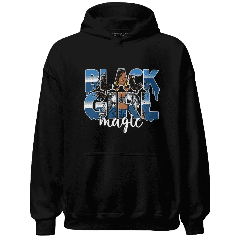 NastyJamz Industrial Blue 4s Hoodie Match Black Girl Magic